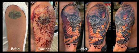 Tattoos - Psalm 23 Coverup - 146153